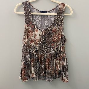 American Eagle babydoll style shirt.